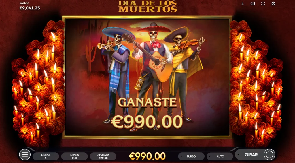 Dia De los Muertos: Ganaste 990€